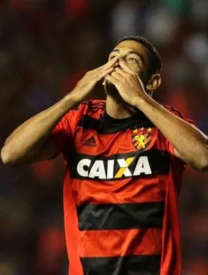Diego Souza Sport x Vitória Série A (Foto: Marlon Costa / Pernambuco Press)