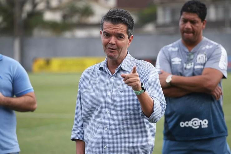Felipe Ximenes, superintendente de esportes do Santos — Foto: Ivan Storti/Santos FC