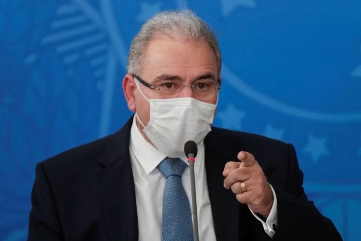 Marcelo Queiroga, Ministro da Saúde — Foto: Ueslei Marcelino/Reuters