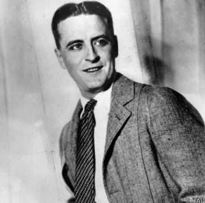 O escritor F. Scott Fitzgerald