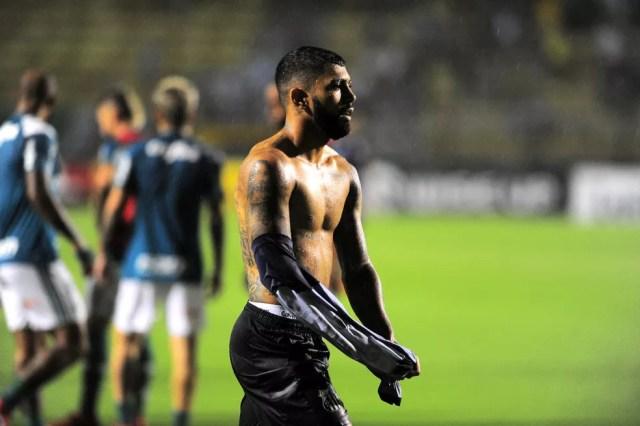 Gabigol enfrentou o Palmeiras duas vezes em 2018 (Foto: Marcos Ribolli)