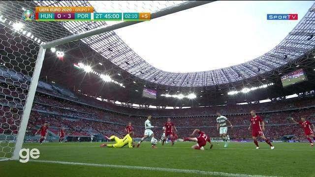 Gols: Hungria 0 x 3 Portugal pela 1ª rodada da Eurocopa