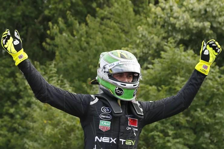 Nelsinho Piquet foi o primeiro campeão da Fórmula E, na temporada 2014/15 — Foto: Divulgação/FIA
