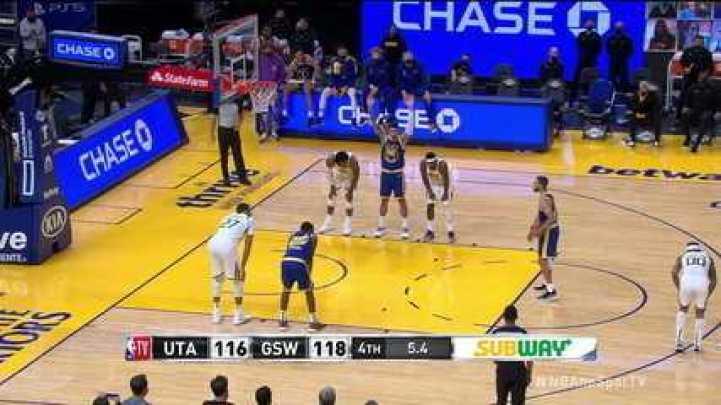 Melhores momentos: Golden State Warriors 119 x 116 Utah Jazz, pela NBA