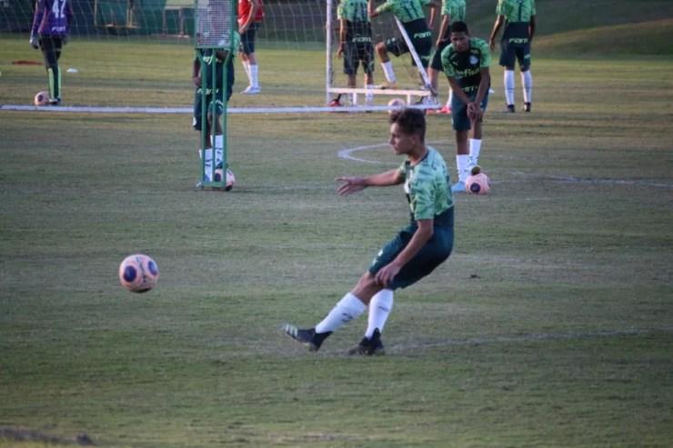 Arídio Neto chegou recentemente ao Palmeiras — Foto: Cedida