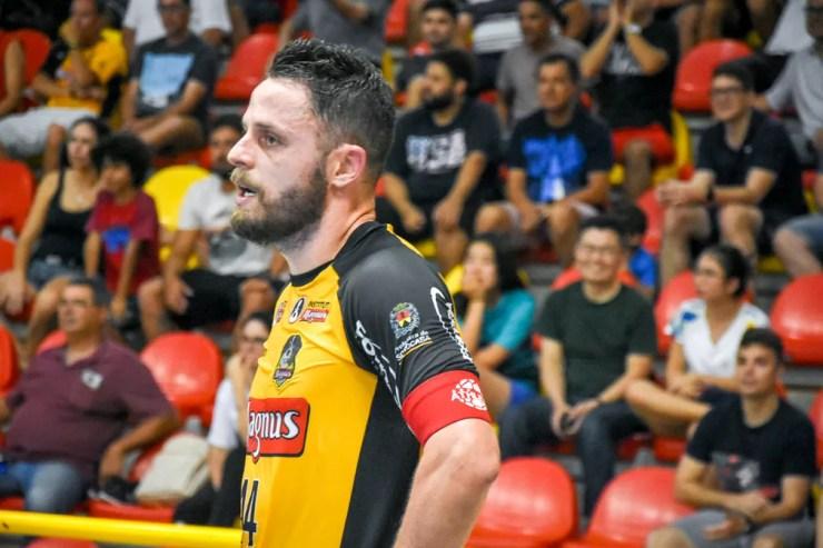 Rodrigo revela ansiedade pelo retorno do público à Arena Sorocaba após quase dois anos — Foto: Danilo Camargo/Magnus Futsal