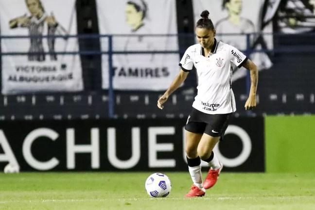 Poliana atua pelo Corinthians desde 2020 — Foto: Rodrigo Gazzanel/Ag. Corinthians