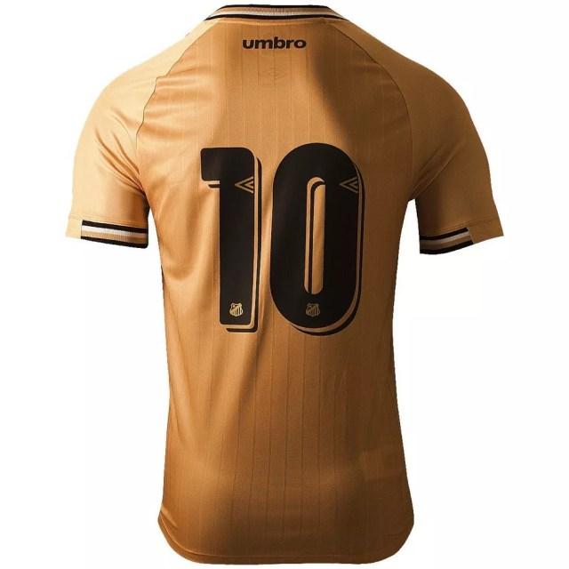 Costas do novo uniforme do Santos — Foto: Reprodução