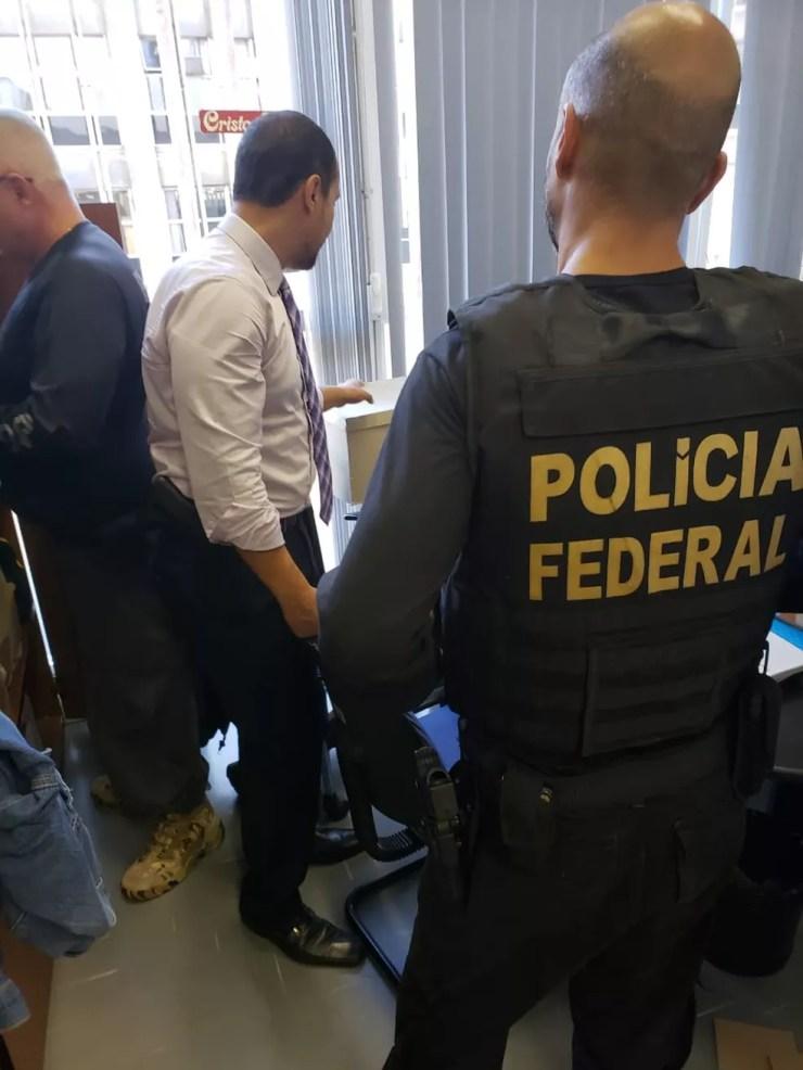 Polícia Federal prendeu vereadora do ABC suspeita de comandar fraude previdenciária — Foto: Polícia Federal/Divulgação
