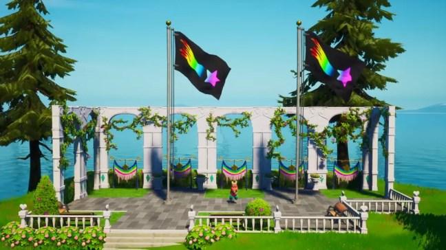 Bandeira Arco-íris chegará ao Modo Criativo do Fortnite nesta semana — Foto: Reprodução/Epic Games