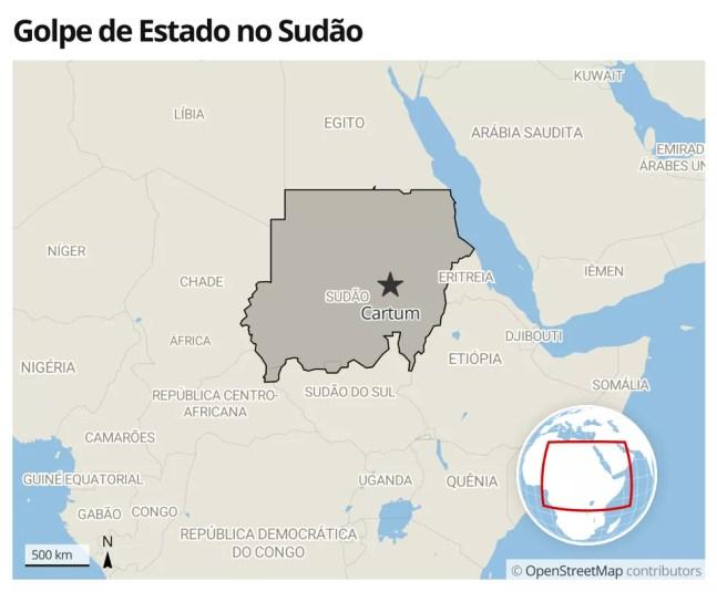 Sudão — Foto: g1