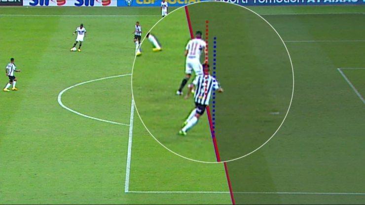 Gaciba fala sobre o erro de arbitragem no jogo entre Atlético-MG x São Paulo: "A linha não foi colocada no local correto"