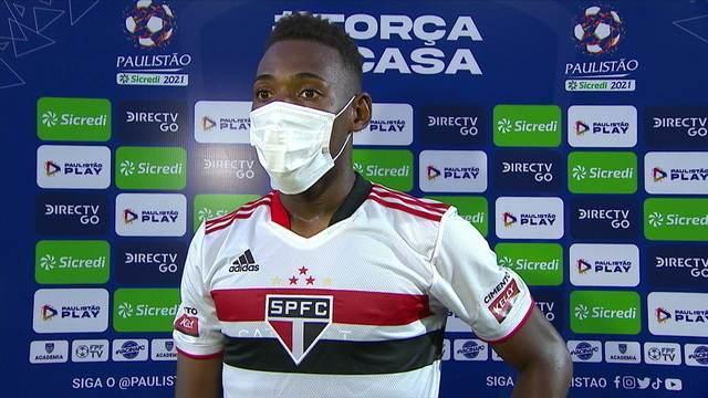 "Fizemos um bom jogo, mas infelizmente os gols não saíram",diz Léo zagueiro do São Paulo