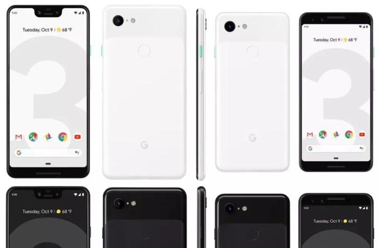 Google Pixel 3 sucede Pixel 2 com ficha técnica avançada e preço a partir de US$ 799 (cerca de R$ 3.020 em conversão direta) — Foto: Reprodução/Evan Blass