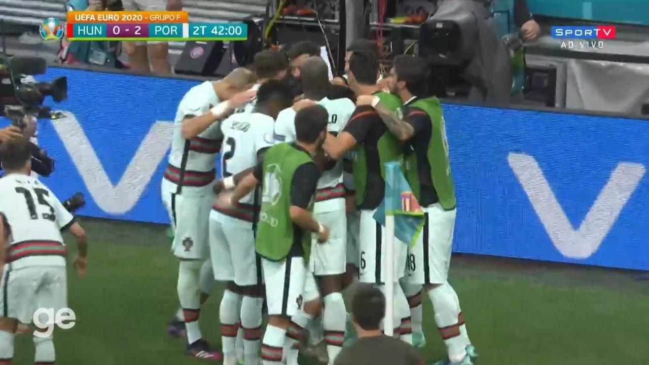 Melhores momentos: Hungria 0 x 3 Portugal pela 1ª rodada da Eurocopa