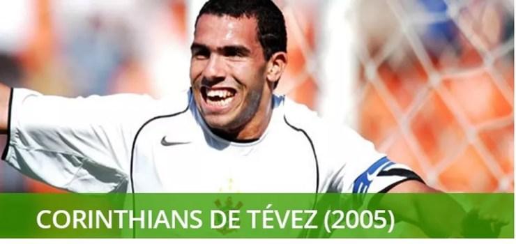 Melhores times do século - Corinthians de 2005 — Foto: Info esporte 