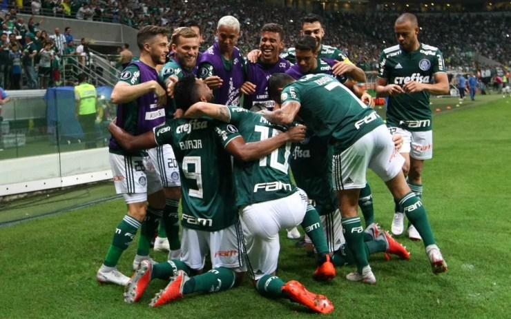 Melhor time do returno, Palmeiras ainda não perdeu com Felipão no Brasileiro — Foto: Cesar Greco/Ag. Palmeiras