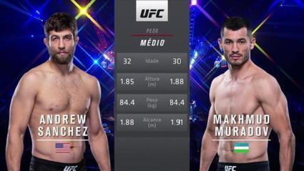 UFC 257 - Andrew Sanchez x Makhmud Muradov