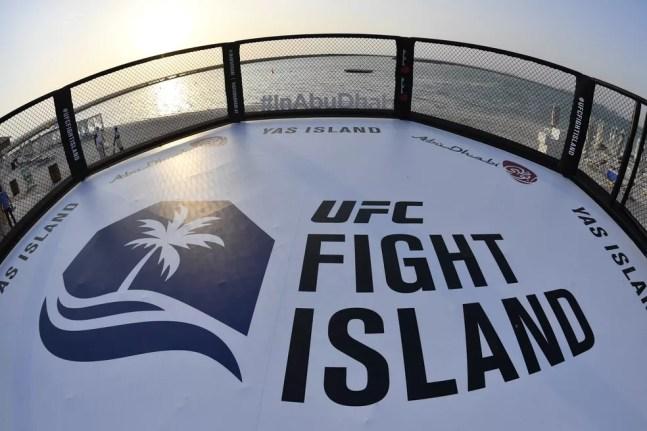 Ilha da Luta, em Abu Dhabi, já recebeu 12 cards na pandemia e vai ser palco do UFC 267, no próximo dia 30 — Foto: Jeff Bottari/Zuffa LLC