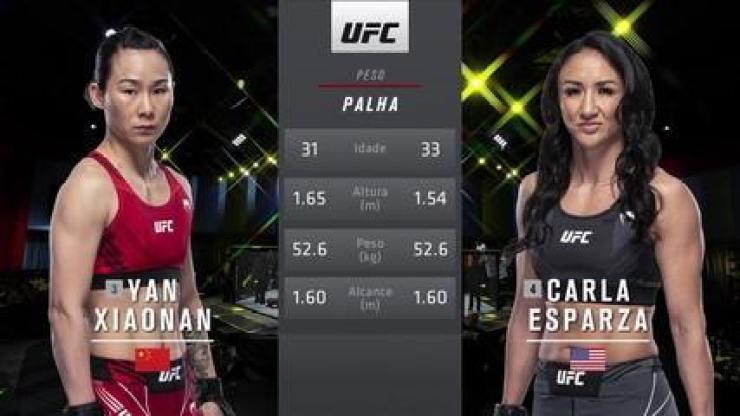 UFC Font x Garbrandt - Yan Xiaonan x Carla Esparza