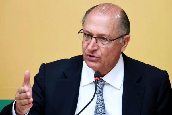 O candidato do PSDB a presidente, Geraldo Alckmin — Foto: Evaristo Sa/AFP