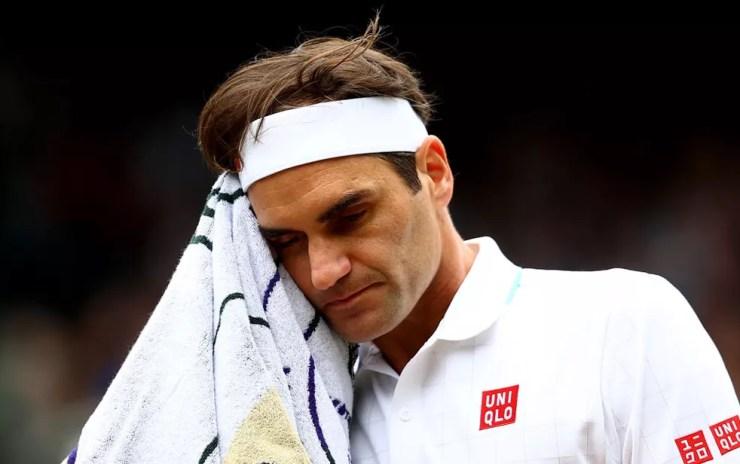 Federer é eliminado em Wimbledon — Foto: Julian Finney / Getty Images