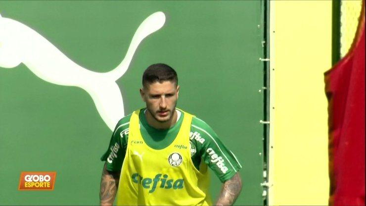 Zé Rafael é apresentado no Palmeiras