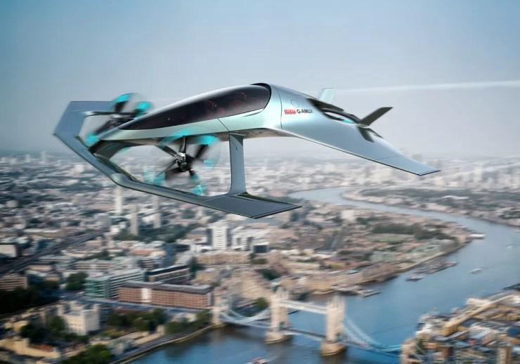 Volante Vision Concept é o esportivo voador de luxo da Aston Martin (Foto: Divulgação)