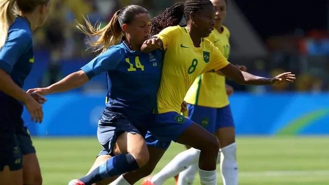 Fim do sonho: Brasil perde nos pênaltis para a Suécia e vai disputar o bronze