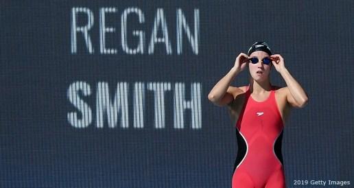 Regan Smith, estrela em ascensão na natação americana — Foto: SwimSwam