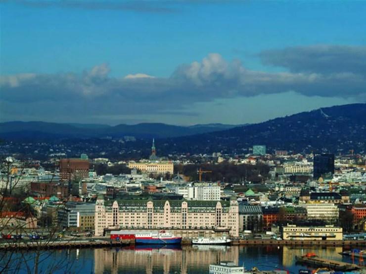 Oslo, na Noruega, país que aparece no topo do ranking de IDH — Foto: Nancy Bundt/www.visitnorway.com