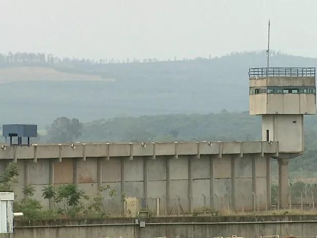 Penitenciária II de Serra Azul abriga presos condenados por estupro (Foto: Reprodução/EPTV)