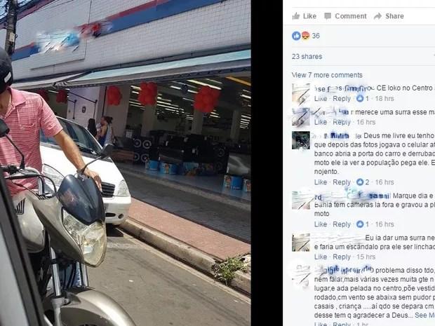 Empresária de Piracicaba denuncia assédio sexual sofrido no trânsito (Foto: Reprodução/Facebook)