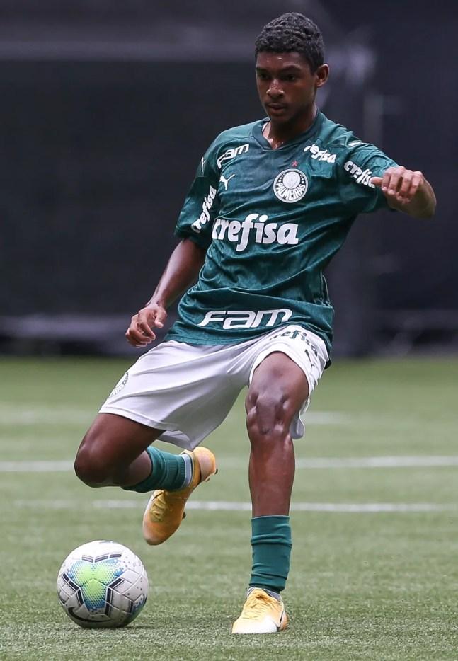 Luis Guilherme, do Palmeiras — Foto: Fabio Menotti / Ag. Palmeiras