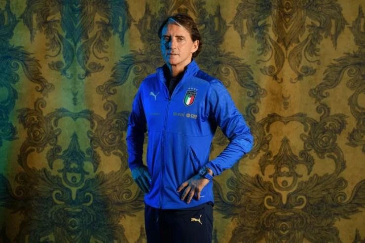 Roberto Mancini busca como técnico a glória que não conseguiu como jogador da Itália — Foto: Getty Images