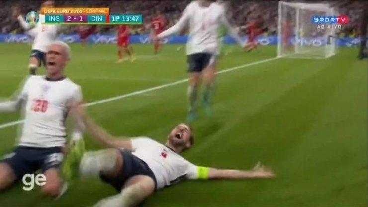 Melhores Momentos: Inglaterra 2 x 1 Dinamarca, pela Eurocopa 2021