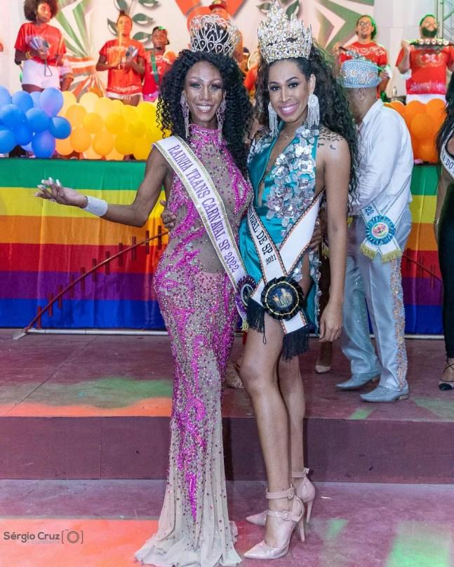 Quadra da X-9 Paulistana define côrte LGBTQIA+ e côrte plus size  — Foto: Sérgio Cruz/Divulgação
