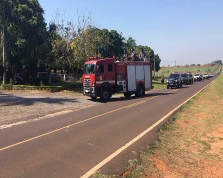 Policial civil morto em assalto à empresa de valores é enterrado em Araçatuba
