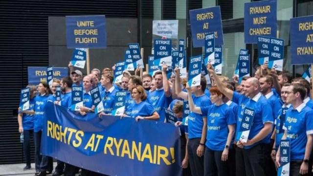 Greves foram responsáveis pelo cancelamento de milhares de voos da Ryanair nos últimos meses — Foto: Getty Images 