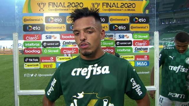 Gabriel Menino enaltece conquista do Palmeiras e diz que entrou para a história do clube