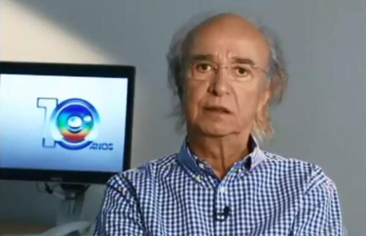 J. Hawilla fundou a TV TEM, afliada da Rede Globo no interior de SP (Foto: TV TEM/Reprodução)