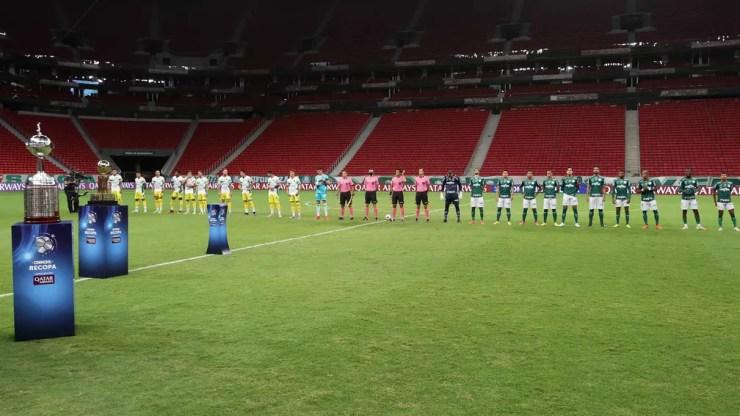 Palmeiras x Defensa y Justicia decidiram Recopa Sul-Americana — Foto: Cesar Greco / Ag. Palmeiras