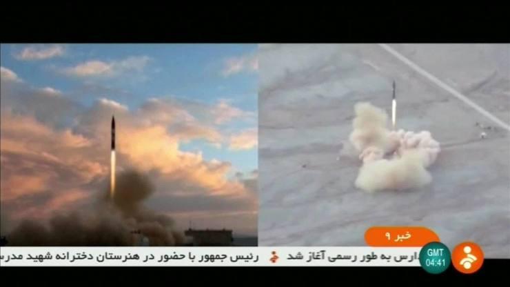 Irã testa com sucesso novo míssil balístico com alcance de dois mil quilômetros