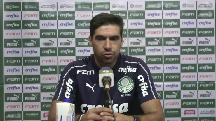 Confira a coletiva de Abel Ferreira após derrota do Palmeiras para o Atlético-MG