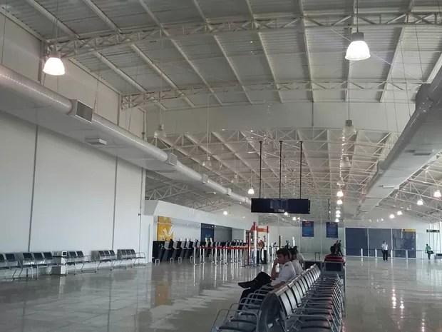 Nova ala do aeroporto de São José do Rio Preto (Foto: Juliano Abocater/TV TEM )