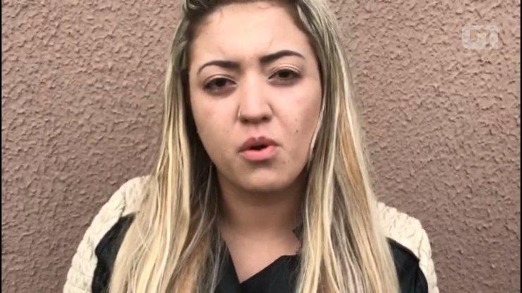 Allana Brittes, suspeita da morte do Daniel, gravou vídeo antes de ser presa