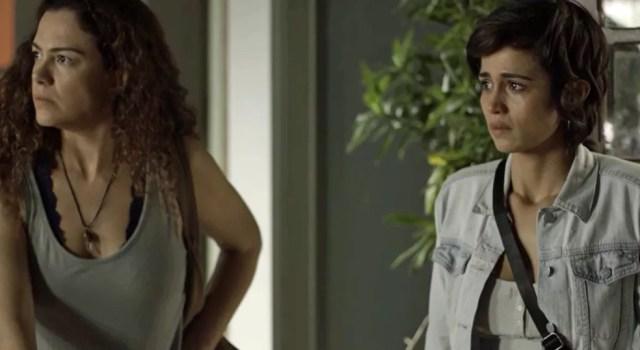 Relação de Selma e Maura é descoberta por Agenor (Foto: TV Globo)