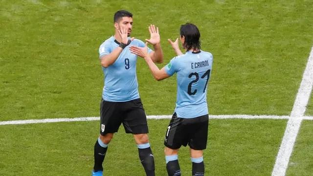Uruguai para a Rússia, fecha primeira fase com 100% e fica com a primeira posição no grupo A