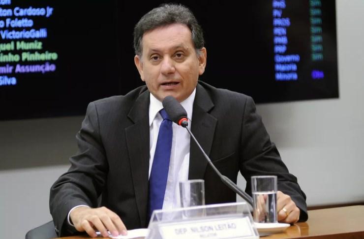 Deputado Nilson Leitão (PSDB) em comissão da Câmara (Imagem de arquivo) (Foto: Lúcio Bernardo Junior/Câmara dos Deputados)