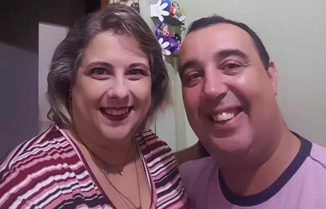 Rogérico e a noiva, Ana, precisaram adiar o casamento por conta do acidente (Foto: Reprodução/Facebook)